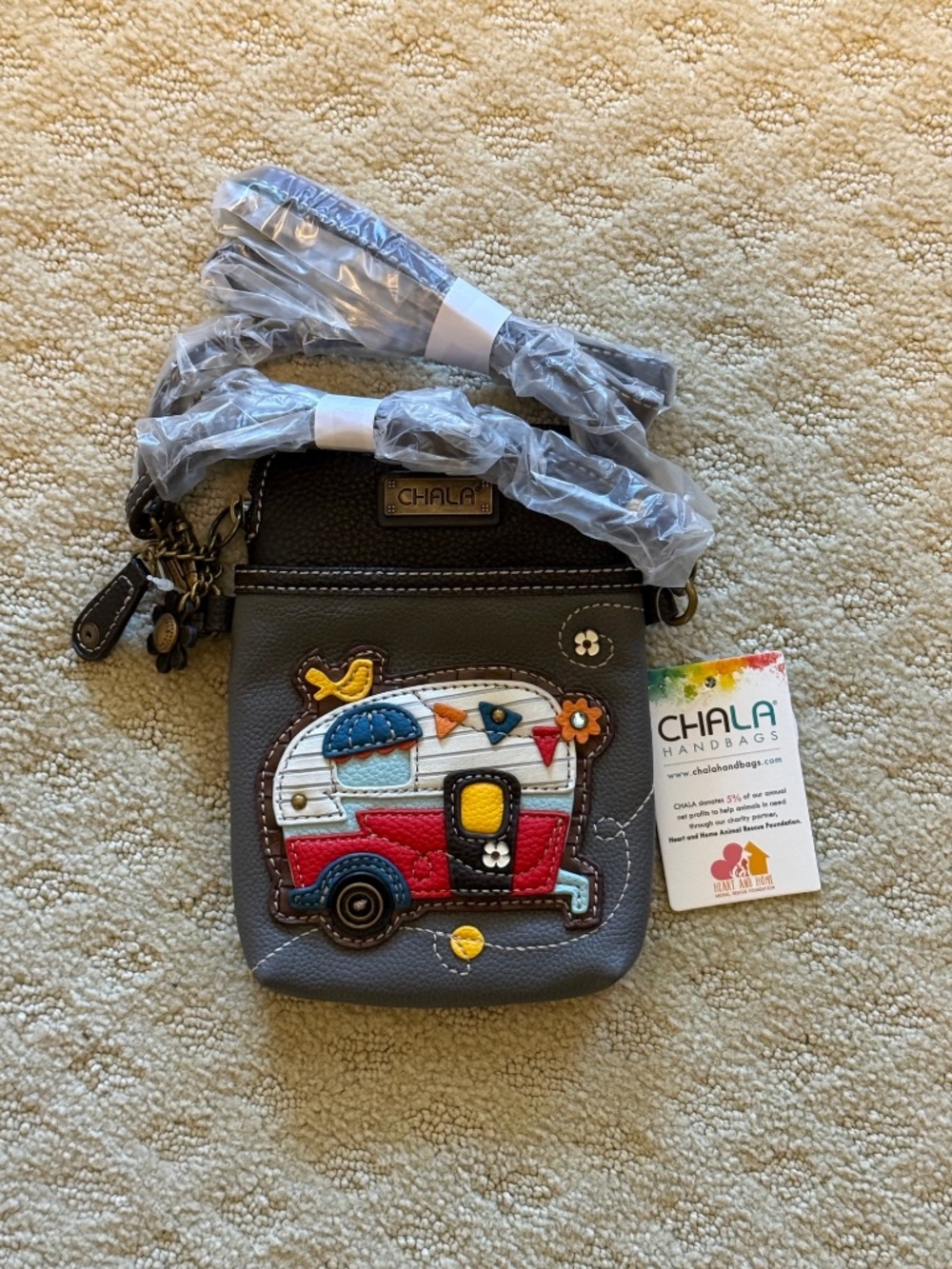 Chala Cellphone Crossbody - Camper NWT
